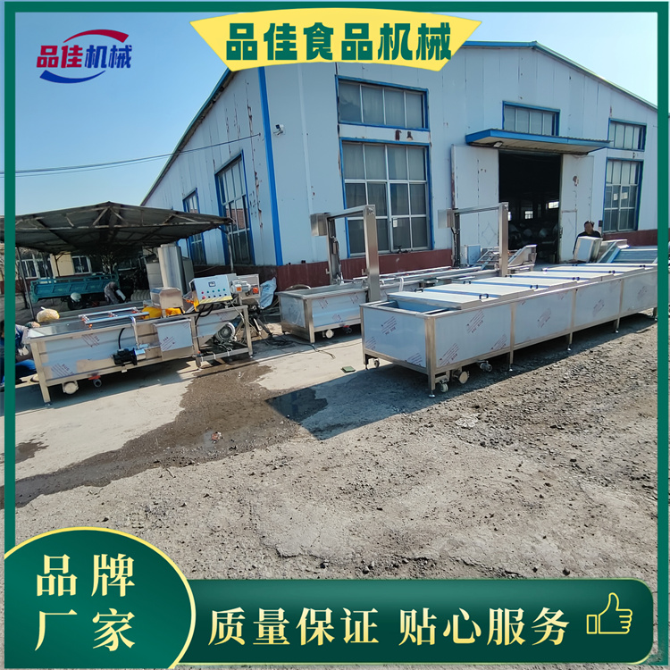 預(yù)煮機(jī) 漂燙殺青線(xiàn)找品佳機(jī)械